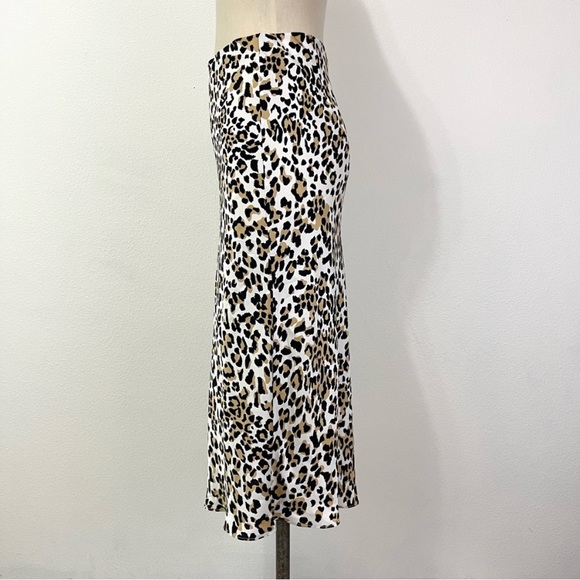 Aritzia Babaton White Leopard Skirt, 00 - Picture 3 of 5